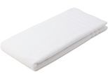 Badematte GÖZZE "Monaco 1,1" Gr. 3, weiß, H:5mm, Baumwolle, Badematten, Badematte, Badteppich, Frottier-Qualität, Uni Farben, mit Bordüre
