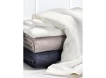 Badetuch CASATEX "Air drop", blau (midnight), B:70cm L:140cm, Frottee, Obermaterial: 100% Baumwolle, Handtücher, Badetuch, Air drop Technologie