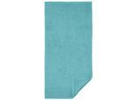 Handtuch WÄSCHEPUR Gr. 2, blau (ozean), B:70cm L:140cm, 100% Baumwolle, Handtücher
