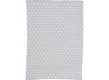 Teppich CARPETFINE "Frida 201", grau, B:200cm H:7mm L:290cm, Polyester, Teppiche, Teppich, Wendeteppich, 100% recyceltem Material (PET), Flachgewebe, Sisal Optik