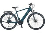 E-Bike PROPHETE "Entdecker 3.0" Gr. 54, blau (dunkelblau, schwarz), Elektrofahrräder, 54cm, 28 Zoll (71,12cm), Pedelec, Elektrofahrrad für Herren