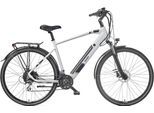 E-Bike TELEFUNKEN "Expedition XC941" Gr. 52, weiß (kreide, schwarz), Elektrofahrräder, 52cm, 28 Zoll (71,12cm), Trekking Elektrofahrrad, Herren, 28 Zoll, 36 V 417,6 Wh Akku, Pedelec
