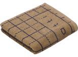 Handtuch BUGATTI "Perezzi", braun (camel), B:50cm L:100cm, Walkfrottier, Obermaterial: 100% Baumwolle, Handtücher, Jacquard in smartem Karolook