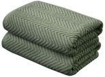 Badetücher FRAMSOHN FROTTIER "Ocean Bio Duschtücher", grün (grün, dunkelgrün, tannengrün, moosgrün), B:75cm L:150cm, Frottier, Obermaterial: 100% Baumwolle, Handtücher, hergestellt in Österreich, mit Kordel, gedrehter Bauschzwirn