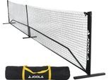 Pickleballnetz JOOLA "Elemental Pickleball Net", schwarz-weiß (schwarz, weiß), Sport-Netze, B/H/L: 54,5cm x 94,5cm x 670cm, Polyester, Stahl, mit Stahlrahmen, PPVC-Netz, Out-/ Indoor, inkl. Tragetasche, B:54,5cm H:94,5cm L:670cm