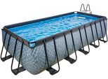 Framepool EXIT "inkl. Sicherheitsleiter & Sandfilterpumpe", grau, B:250cm H:122cm L:540cm, Schwimmbecken, BxLxH: 250x540x122 cm