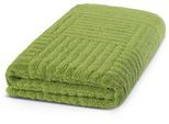 Duschtuch ROSS "CARRE", grün (kiwi), B:70cm L:140cm, Frottier, Frottier, Handtücher, 100% Baumwolle, Rippenstruktur, große Farbauswahl