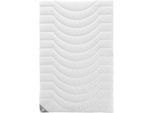 Kunstfaserbettdecke MUSTERRING "Moonz", weiß, B:135cm L:200cm, Bezug: 100% Baumwolle. Füllung: 100% Polyester, Bettdecken, hergestellt in Deutschland, allergikerfreundlich