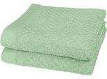 Handtücher ROSS "Harmony", grün (salbei), B:50cm L:100cm, Frottier, Baumwolle, Handtücher, 100 % Baumwolle, Hoch Tief Struktur, viele Farben