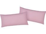 Kissenbezug BELLANA "Mako-Jersey-Exclusiv", beige (puder), B:80cm L:40cm, Baumwolle, Obermaterial: 100% Baumwolle, Kissenbezüge, Kissenbezug, aus reiner Baumwolle