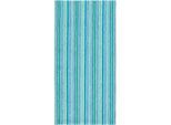 Badetuch EGERIA "Combi Stripes", blau (aqua), B:70cm L:140cm, Walkfrottee, Obermaterial: 100% Baumwolle, Handtücher, Badetuch, mit feinen Streifen, 100% Baumwolle