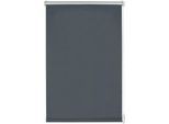 Seitenzugrollo GARDINIA "EASYFIX Rollo Thermo ENERGIESPAREND", grau (schieferfarben), B:85cm H:210cm, Polyester, Rollos, Seitenzugrollo, abdunkelnd mit Thermobeschichtung