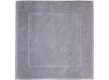 Badematte FRAMSOHN FROTTIER "Uni Basic Hotelmatte" Gr. 3, grau (graphit), H:11mm, Baumwolle, Badematten, Badematte, große Farbpalette, Hergestellt in Österreich, Badezimmerteppich