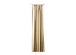 Vorhang WIRTH "Soliera" Gr. 4, braun, B:135cm H:245cm, Polyester, Gardinen