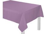 Tischdecke WIRTH "NEWBURY" Gr. 1, lila (flieder), B:80cm L:80cm, Baumwolle, Polyester, Tischdecken, Tischdecke