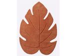 Teppich HEINE HOME Gr. 4, orange (terra), B:180cm H:14mm L:120cm, Wolle, Teppiche, Teppich