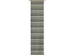 Schiebegardine WIRTH "Benewitz" Gr. 4, grün (moosgrün), B:60cm H:245cm, Jacquard, Baumwolle, Polyester, Gardinen