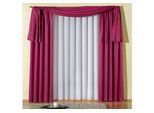 Vorhang WIRTH "Janine" Gr. 2, pink, B:135cm H:175cm, Jacquard, Polyester, Gardinen