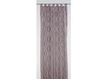 Vorhang WIRTH "Varallo" Gr. 2, lila, B:135cm H:175cm, Baumwolle, Polyester, Gardinen