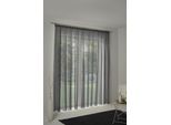 Vorhang WIRTH "LORCA" Gr. 3, schwarz, B:132cm H:220cm, Obermaterial: 66% Polyester, 34% Baumwolle, Gardinen