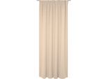 Vorhang WIRTH "Berwick" Gr. 2, orange (terra), B:132cm H:175cm, Jacquard, Baumwolle, Polyester, Gardinen