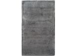 Badematte EGERIA "Line" Gr. 4, grau (anthrazit), H:10mm, Baumwolle, Badematten, Badematte