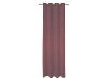 Vorhang WIRTH "Holmsund 288g/qm" Gr. 15, lila (beere), B:270cm H:245cm, Chenille, Polyacryl, Gardinen