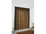 Vorhang WIRTH "Lupara" Gr. 5, orange, B:132cm H:255cm, Jacquard, Obermaterial: 75% Polyester, 25% Baumwolle, Gardinen