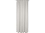 Vorhang WIRTH "Berwick" Gr. 2, braun, B:132cm H:175cm, Jacquard, Baumwolle, Polyester, Gardinen