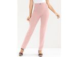 Webhose CLASSIC BASICS, Damen, Gr. 24, Kurzgrößen, rosa (rosé), 72% Viskose, 25% Polyamid, 3% Elasthan, unifarben, lang, Hosen, Topseller