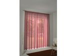 Vorhang WIRTH "LORCA" Gr. 2, rot, B:132cm H:180cm, Obermaterial: 66% Polyester, 34% Baumwolle, Gardinen