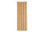 Vorhang WIRTH "Holmsund 288g/qm" Gr. 8, beige, B:172cm H:160cm, Chenille, Polyacryl, Gardinen