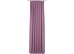 Vorhang WIRTH "Newbury" Gr. 5, lila (flieder), B:130cm H:245cm, Jacquard, Baumwolle, Polyester, Gardinen
