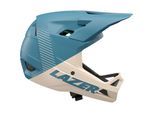 LAZER Full Face - Fahrradhelm Chase KinetiCore, beige-blau