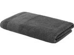 Duschtuch "LOOKS", grau (anthrazit), B:70cm L:140cm, Frottier, Obermaterial: 100% Baumwolle, LOOKS BY WOLFGANG JOOP, Handtücher, mit Logobestickung
