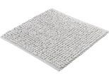 Badematte KLEINE WOLKE "Brava", weiß (polarweiß), H:15mm, Baumwolle, Badematten, Badematte, Badteppich, Uni Farben, dicke Schlaufen, handgewebt