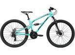 Mountainbike BIKESTAR Gr. 39, grün, Fahrräder, Damen, 39cm, 26 Zoll (66,04cm), für Damen und Herren, Kettenschaltung