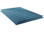 Badematte DYCKHOFF "Planet" Gr. 10, petrol, H:3mm, Baumwolle, Badematten, Badematte, Baumwolle, 2er Set Hotelmatte