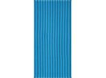 Strandtuch EGERIA "Pestemal", blau, B:80cm L:180cm, gewebte Ware, Obermaterial: 65% Baumwolle, 20% Polyester, 15% Viskose, Handtücher, 80x180 cm, mit Fransen