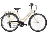 Hollandrad HOLLANDIA "City Next" Gr. 50, beige (vanille, vanille), Fahrräder, Damen, 50cm, 28 Zoll (71,12cm) hinten: 28 Zoll (71,12cm)