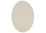 Teppich THE CARPET "Relax", beige (creme), B:140cm H:16mm L:200cm, Polyester, Teppiche, Teppich, waschbarer Wohnzimmer Teppich modern rutschfest