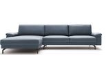 Ecksofa "CR.450 elegantes Designsofa mit hohem Sitzkomfort", blau (blaugrau), B:274cm H:95cm T:178cm, CREATION BY ROLF BENZ, Sofas, Ecksofa