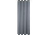 Vorhang ADAM "Uni Collection light", blau (königsblau), B:142cm H:315cm, Baumwolle (Bio-Baumwolle), Gardinen, aus 100% Bio-Baumwolle