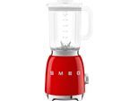 SMEG Standmixer "BLF03RDEU", rot, B:24cm H:35cm T:27,5cm, Zerkleinerer