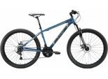 Mountainbike BIKESTAR Gr. 43, blau, Fahrräder, Damen, 43cm, 27,5 Zoll (69,85cm), für Damen und Herren, Kettenschaltung