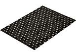 Badematte KLEINE WOLKE "Palito", schwarz, H:5mm, Bambus, Holz, Badematten, Badematte, Holzmatte, 100% Bambus, 50x70 cm