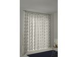 Vorhang ADAM "Good Old Days" Gr. 4, blau (dunkelblau), B:145cm H:245cm, Jacquard, Baumwolle (Bio-Baumwolle), Gardinen, aus 100% Bio-Baumwolle