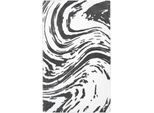 Badematte EGERIA "Marble" Gr. 3, grau, H:10mm, Baumwolle, Badematten, Badematte
