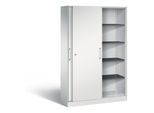 C+P Schiebetürenschrank Asisto, H1980xB1200xT435mm, Front Lichtgrau, Korpus Lichtgrau (142001-000) ; C + P Möbelsysteme (142001-000|S10005)