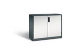 C+P Werkzeugschrank Acurado, H1000xB1200xT500mm, Front Lichtgrau, Korpus Anthrazitgrau (8831-5035) ; C + P Möbelsysteme (8831-5035|S10200)